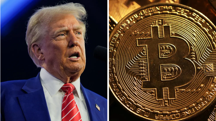 Bitcoin tumbles, Ether plunges as Trump's tariffs trigger a global risk-off shift.